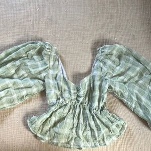 Angelique Top in Sage green